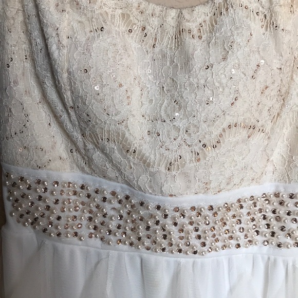 Papaya Mini Ruffle Dress - Picture 2 of 5